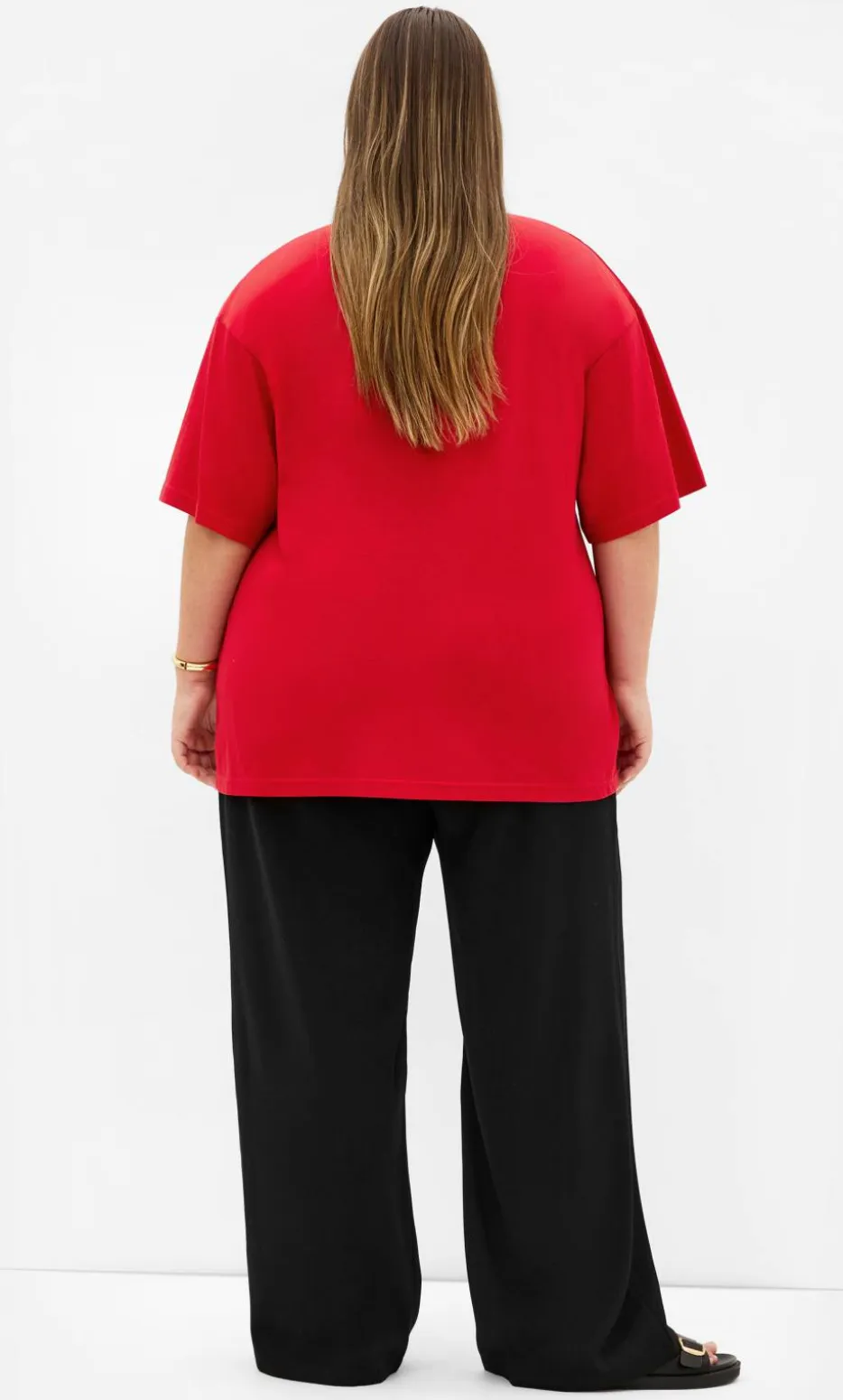 Leia Wide Leg Pant - black