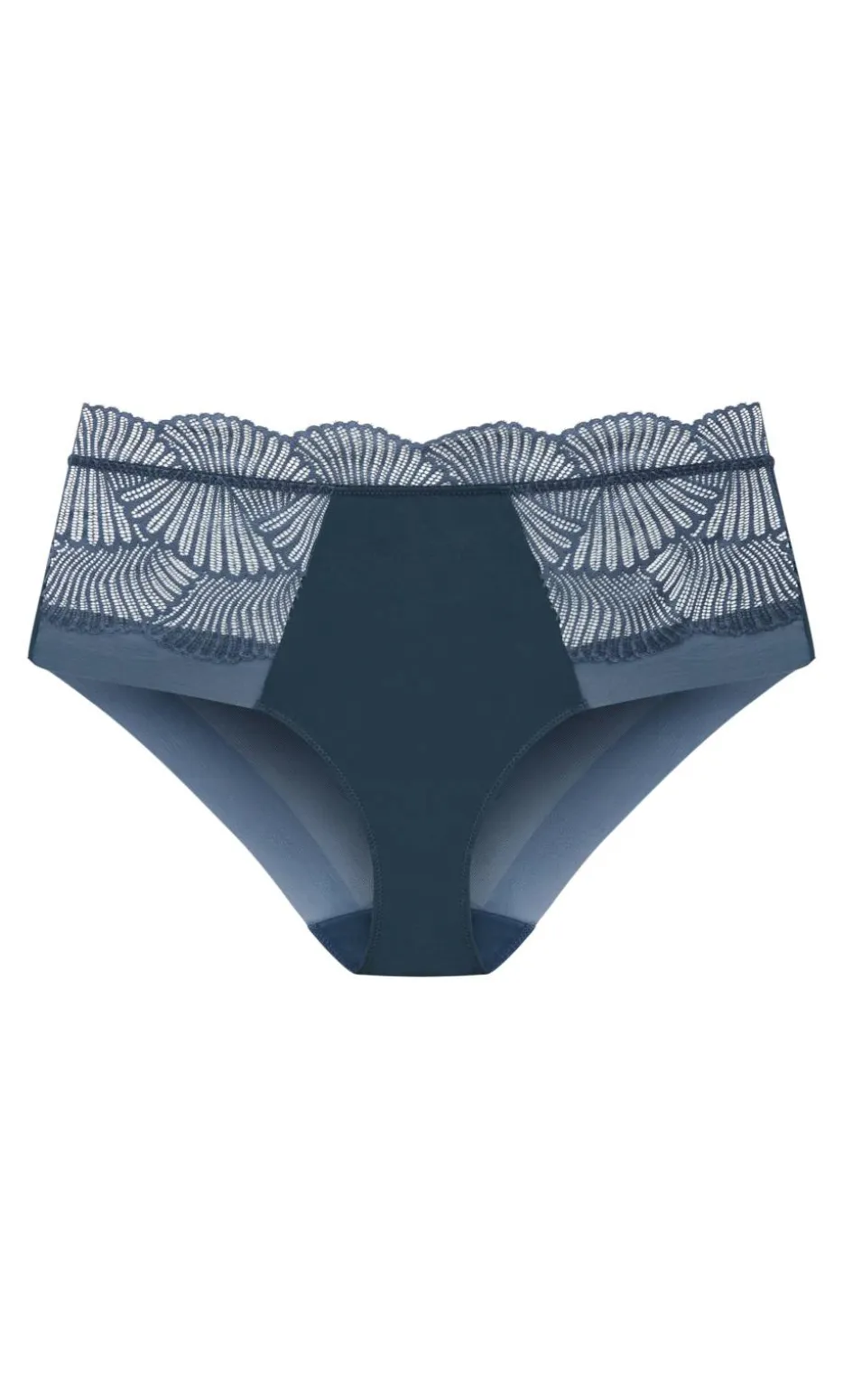 Lia Shorty - charcoal blue