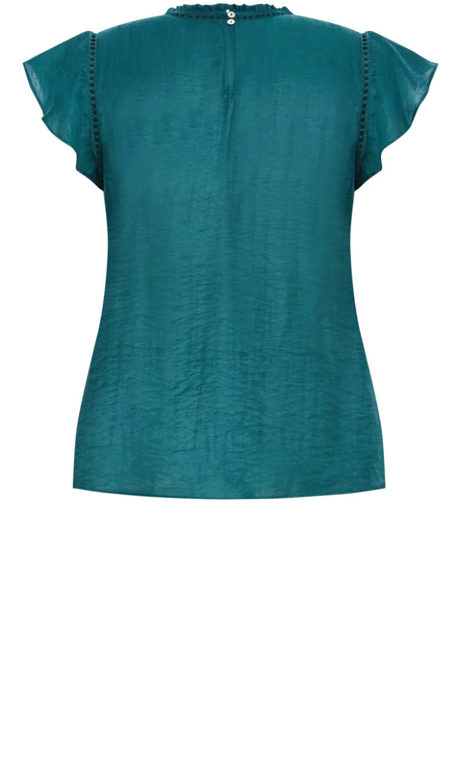 Lorelai Short Sleeve Top - emerald