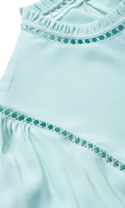 Lorena Long Sleeve Top - mint