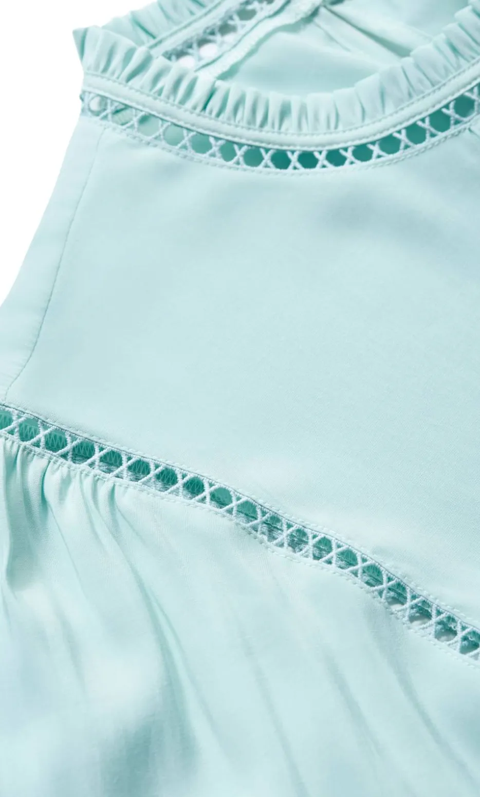 Lorena Long Sleeve Top - mint
