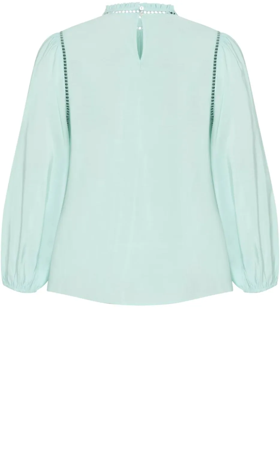 Lorena Long Sleeve Top - mint