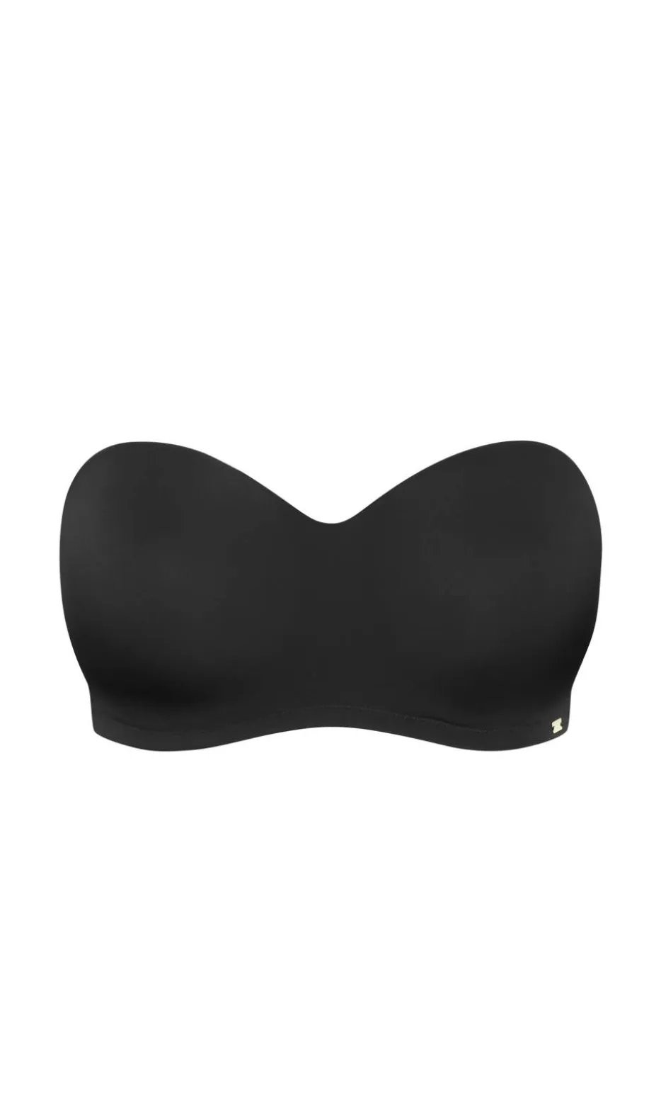Luxe Bandeau Bra - black