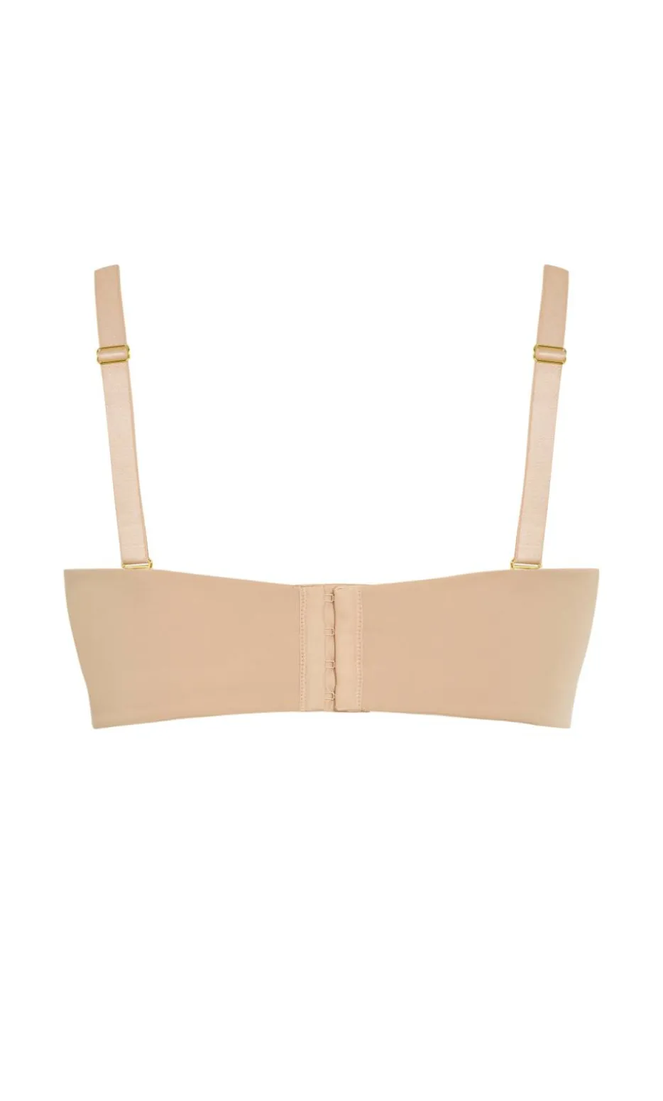 Luxe Bandeau Bra - cafe