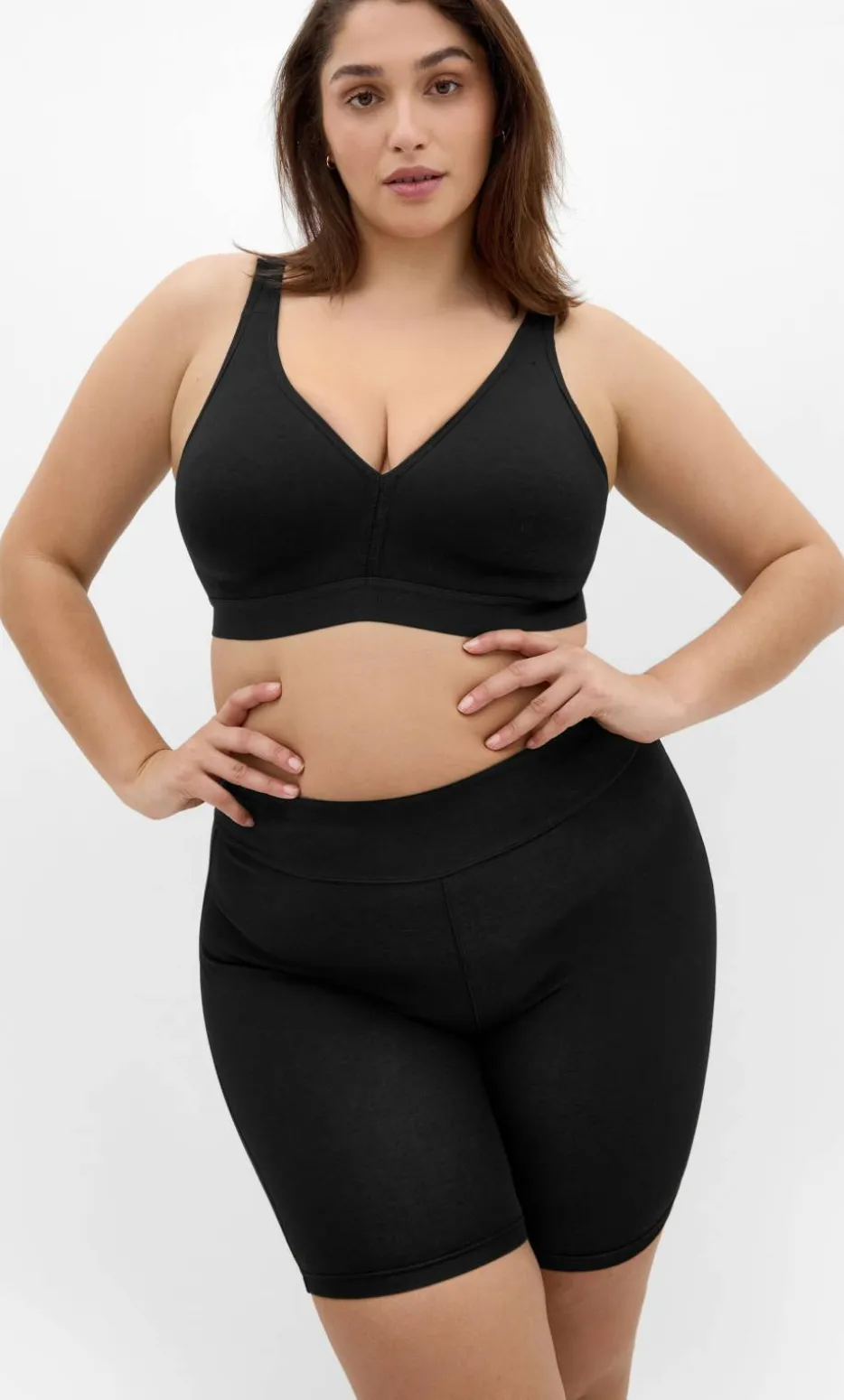 Luxe Cotton Short - black