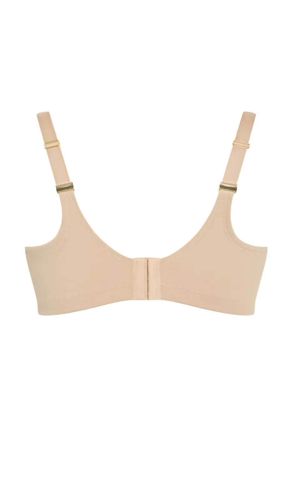Luxe Microfibre Wireless Bra - cafe