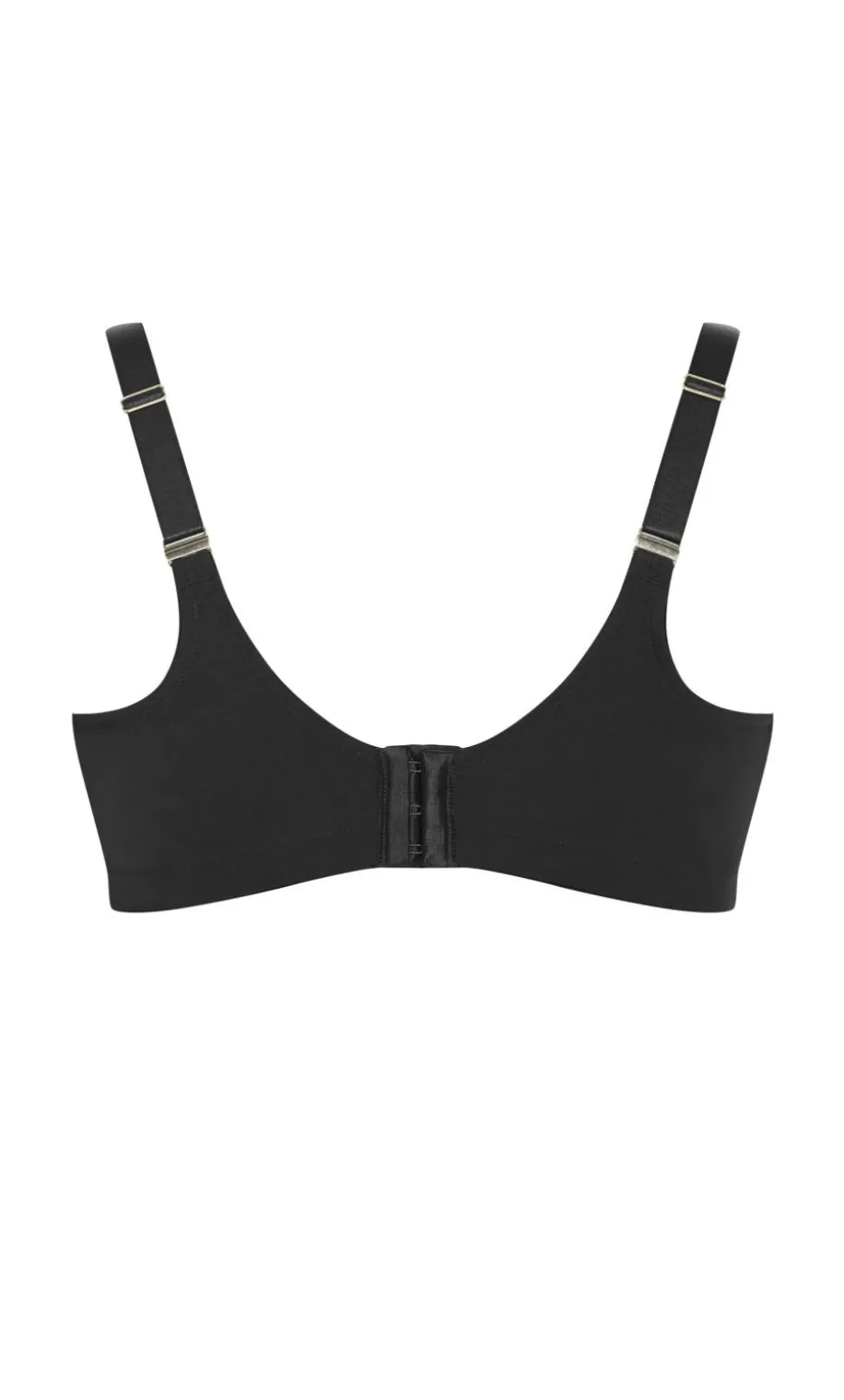 Luxe Microfibre Wireless Bra - black