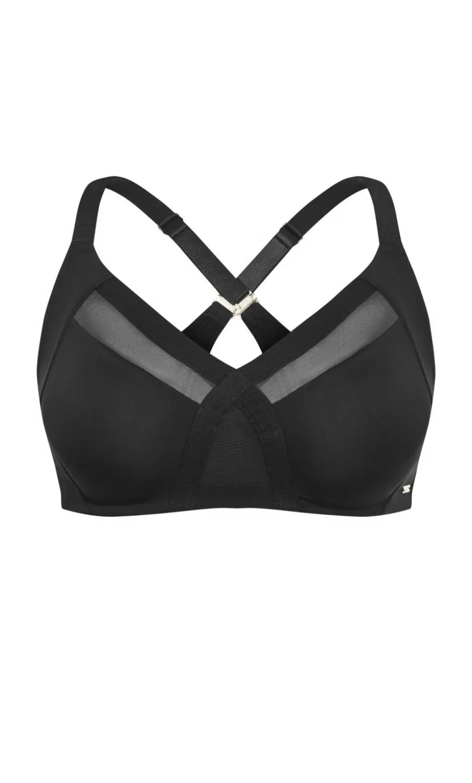 Luxe Microfibre Wireless Bra - black