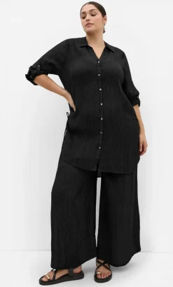 Maci Tunic Shirt - black
