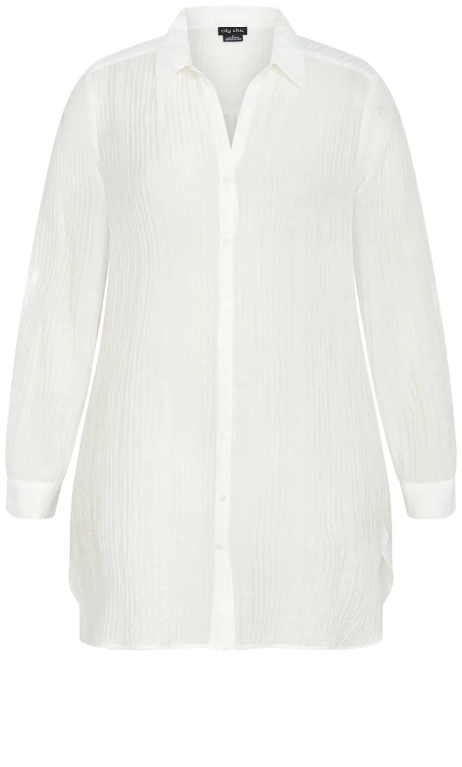 Maci Tunic Shirt - ivory