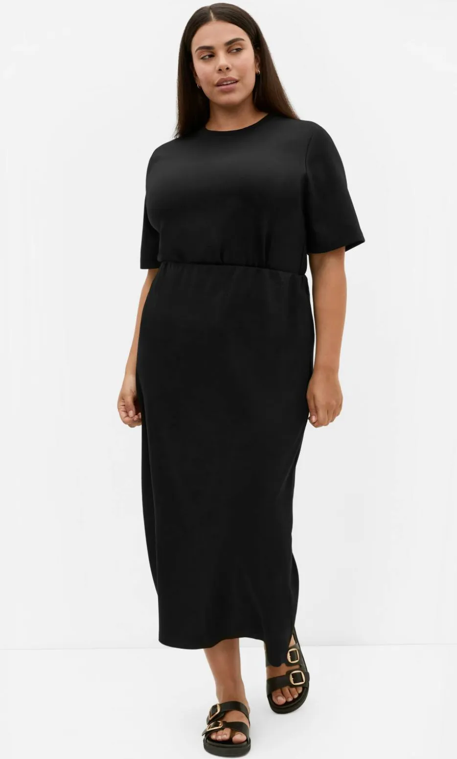 Mae Midi Skirt - black