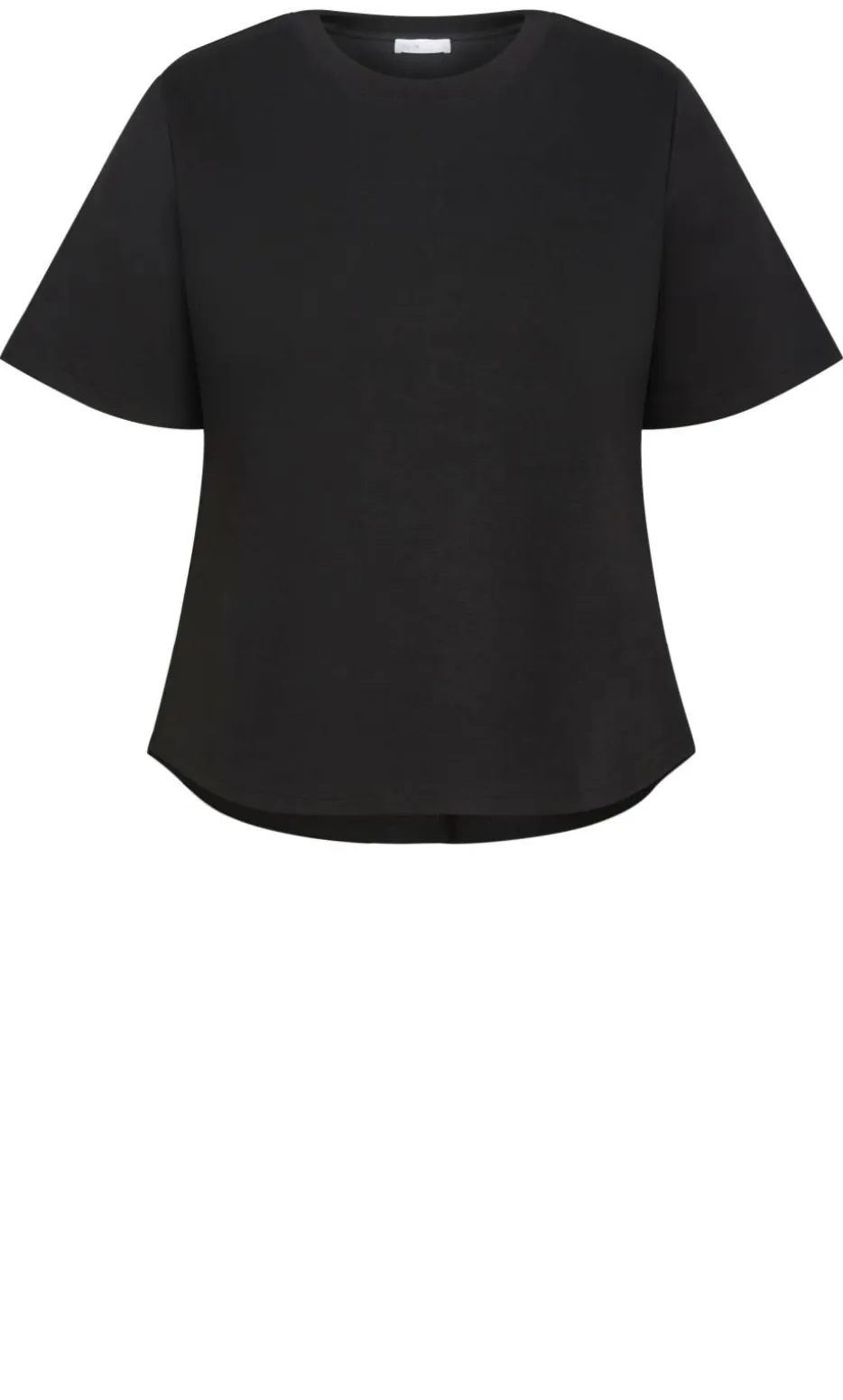 Mae Short Sleeve Sweat Top - black