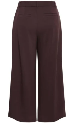 Mae Tailored Wide Leg Pant - espresso