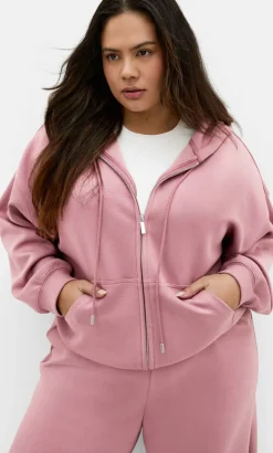 Mae Zip Hoodie - dusty rose