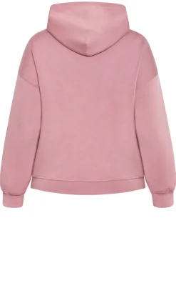 Mae Zip Hoodie - dusty rose