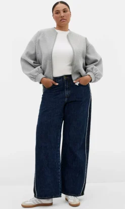 Mila Bomber Jacket - grey melange