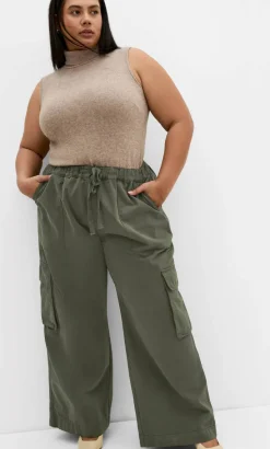 Milly Cargo Pant - khaki