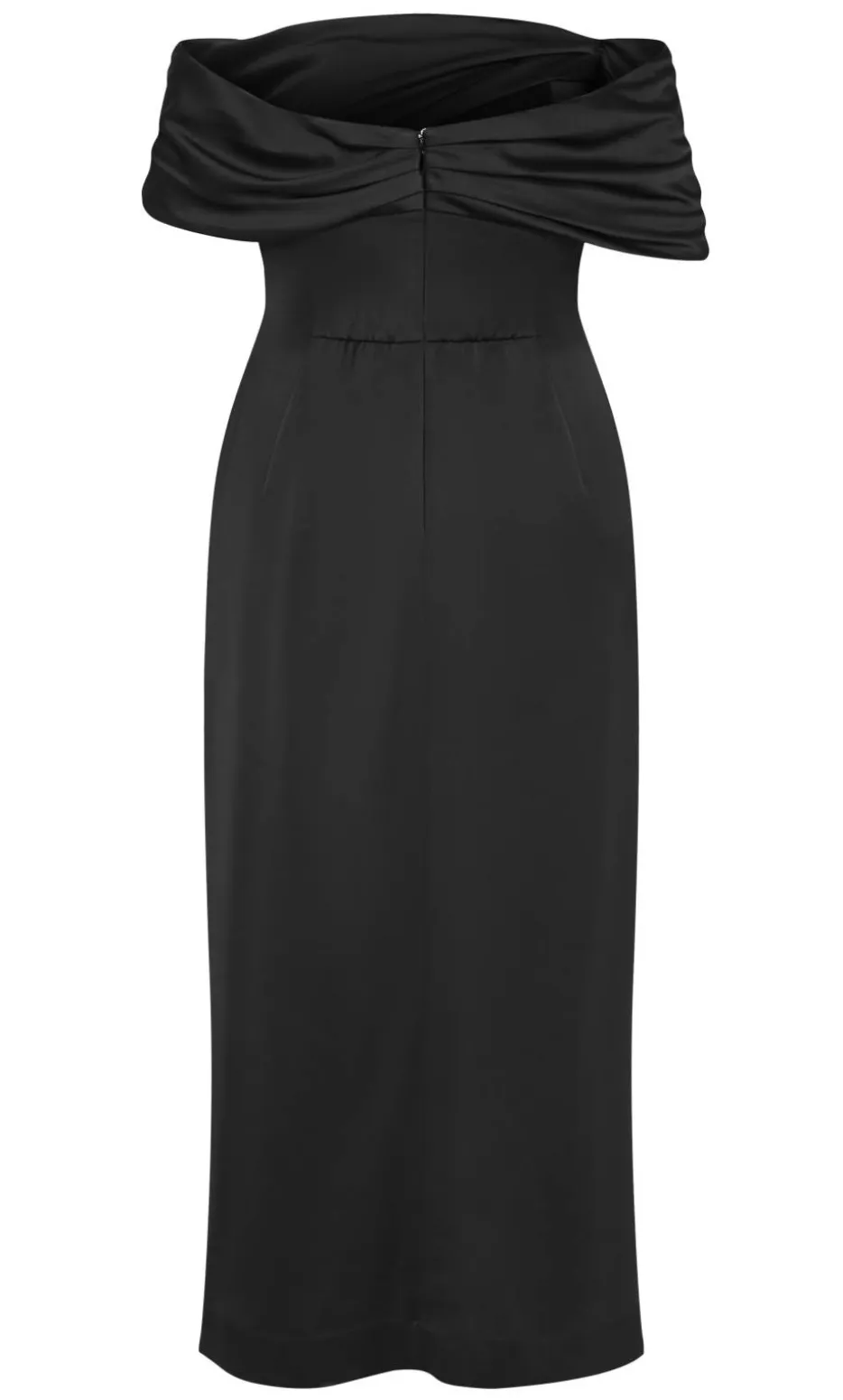Paloma Off Shoulder Maxi Dress - black