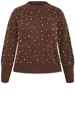 Pearl Gate Jumper - chocolate