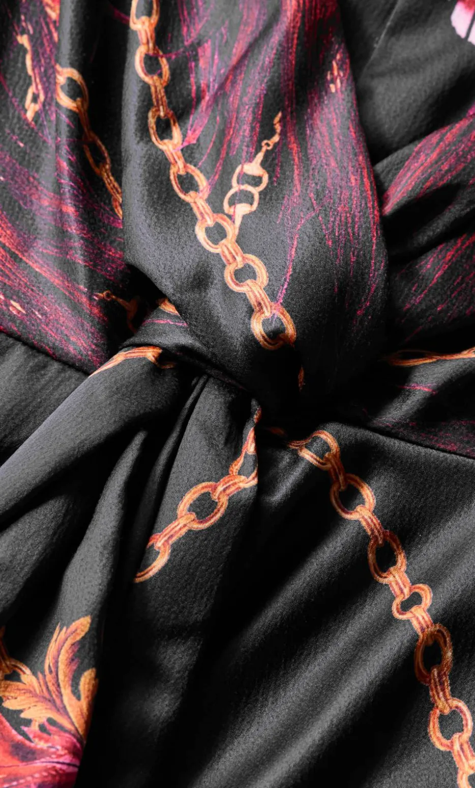 Priscilla Twist Tulip Maxi Dress - ruby