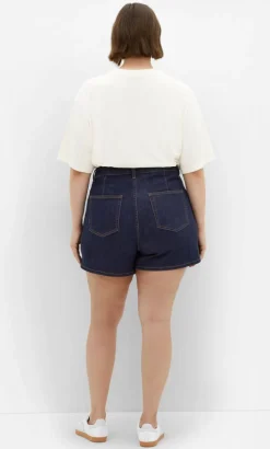 Raya Denim Skort - dark wash