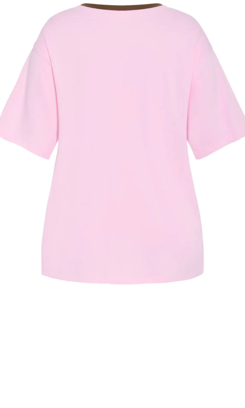 Run Free Oversized Cotton Tee - pink