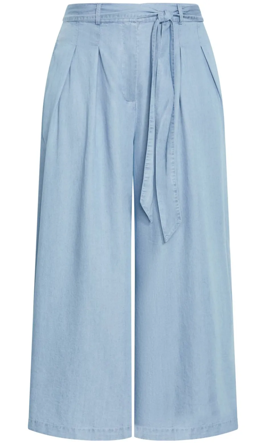 Santorini Wide Leg Pant - light wash