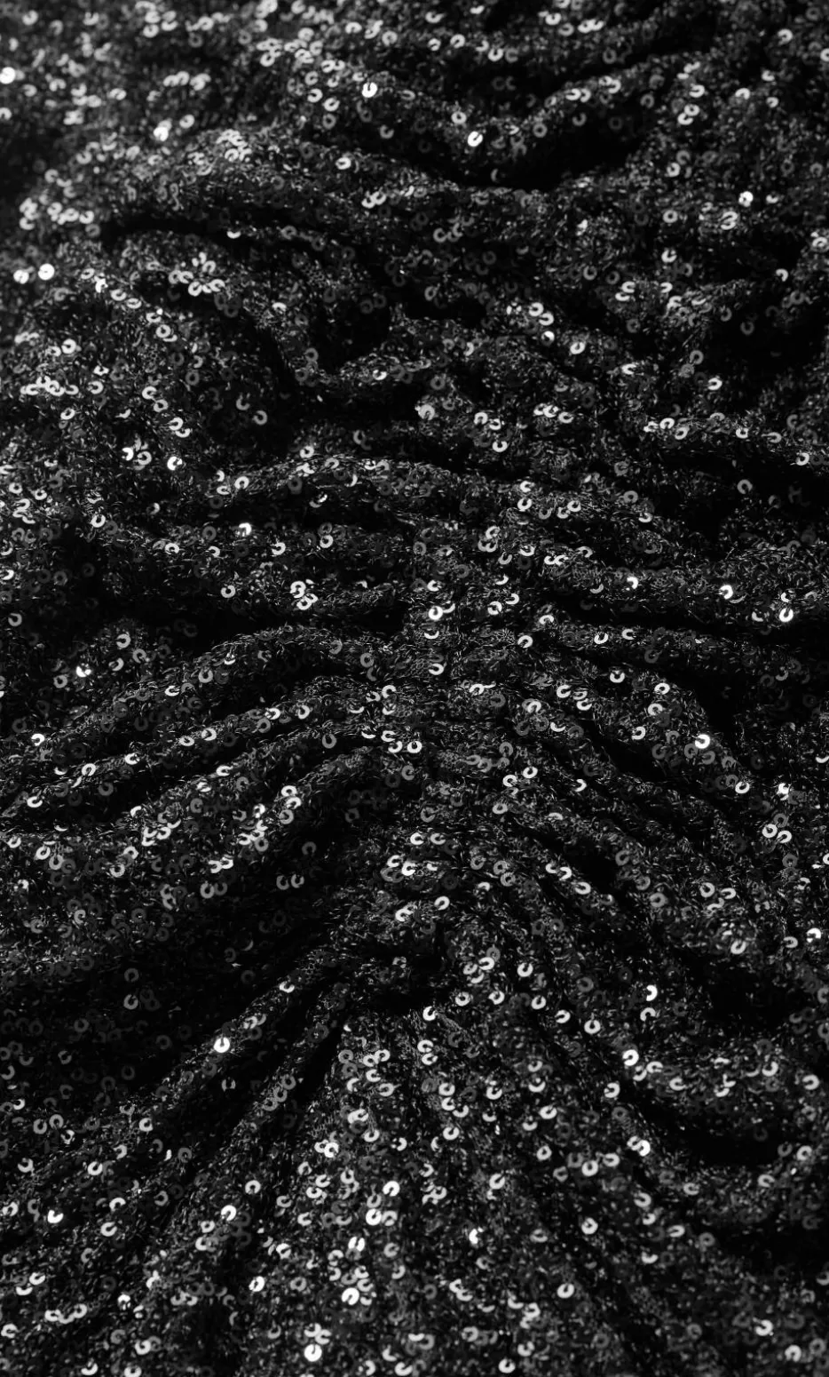 Sequin Star Off Shoulder Maxi Dress - black