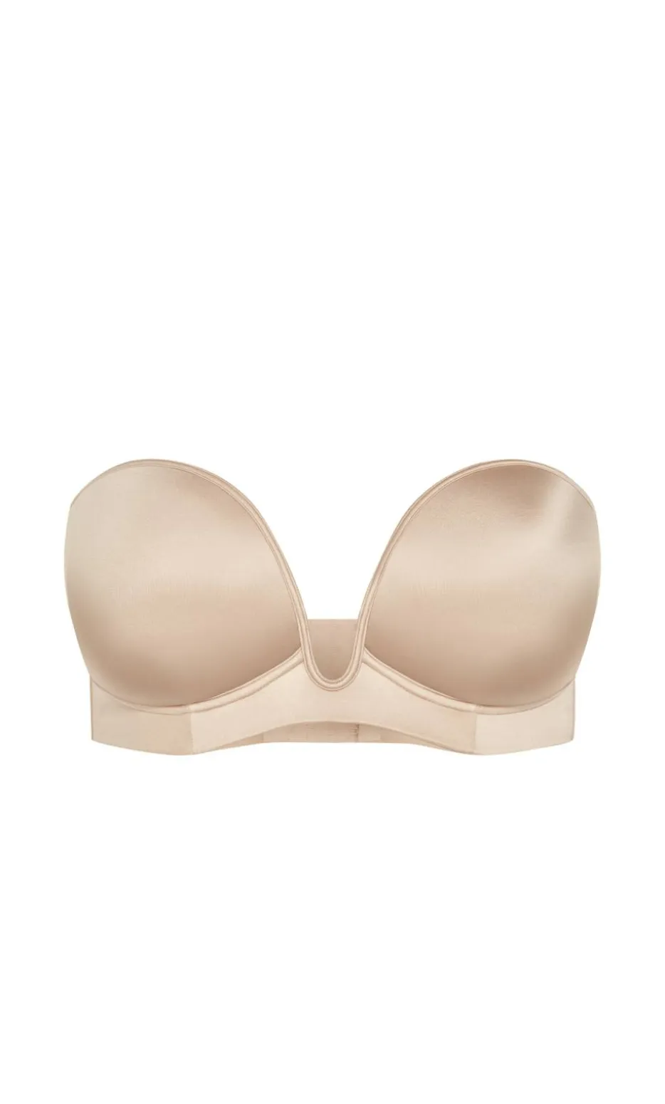 Shapely Plunge Bra - latte