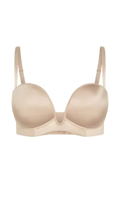 Shapely Plunge Bra - latte