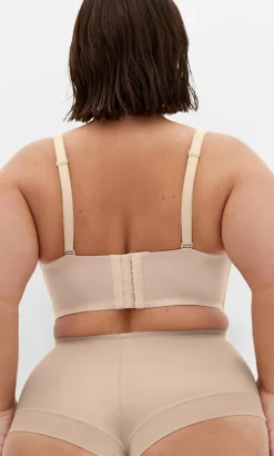 Shapely Plunge Bra - latte