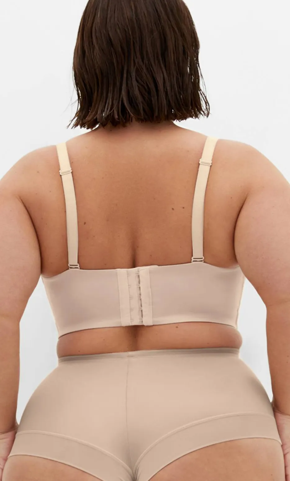 Shapely Plunge Bra - latte
