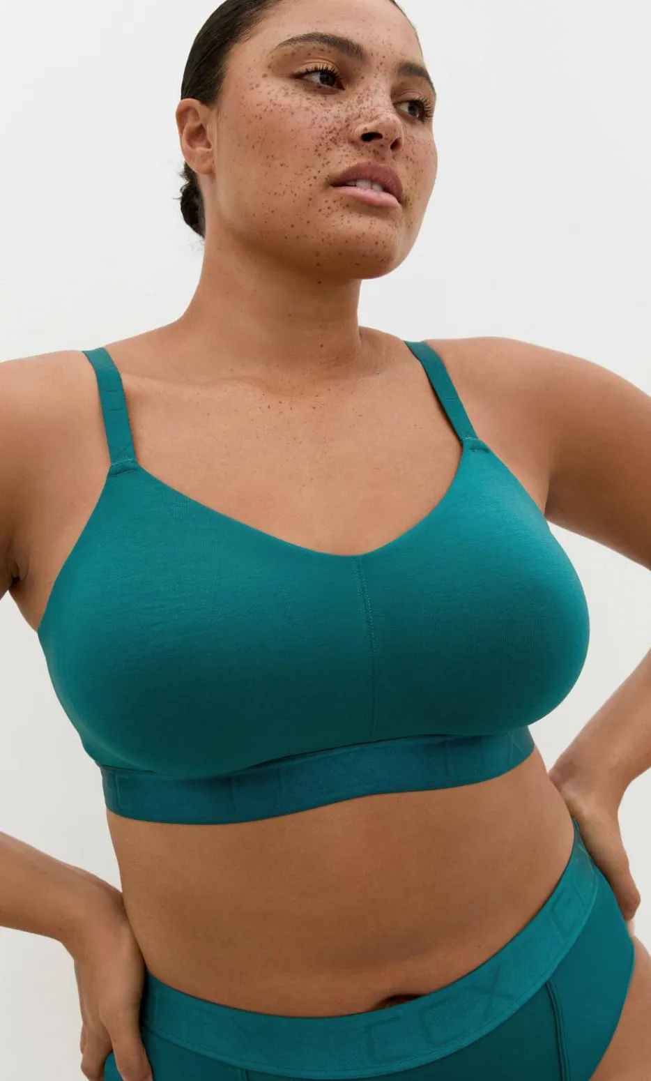 Signature CCX Wireless Bra - emerald