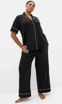 Signature Pyjama Shirt - black