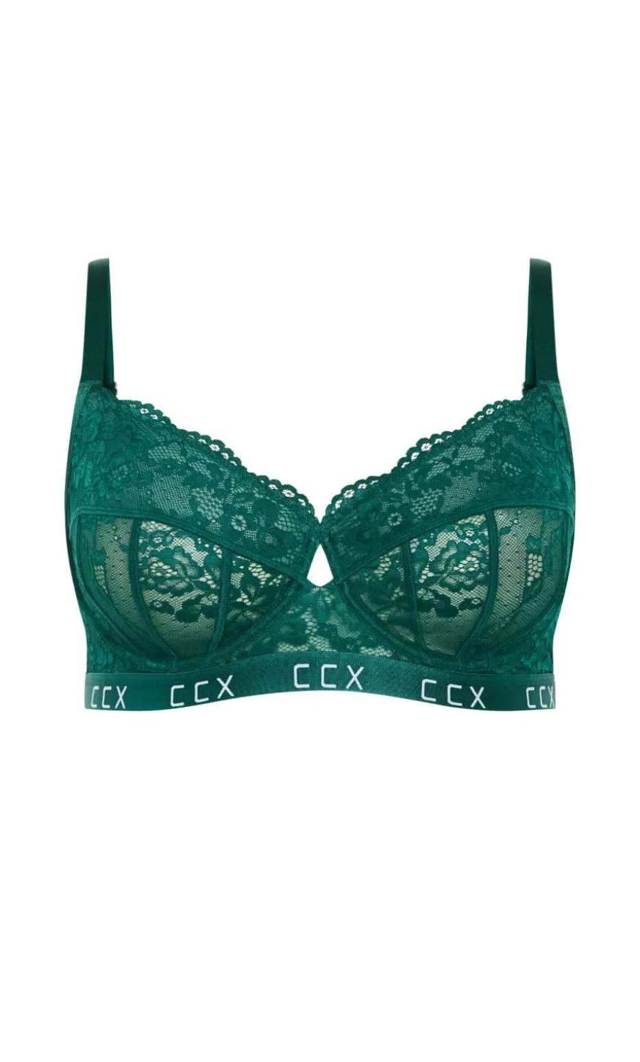 Signature Underwire Bra - emerald
