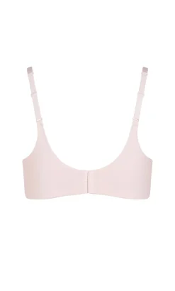 Smooth & Chic Cotton T- Shirt Bra - pink icing