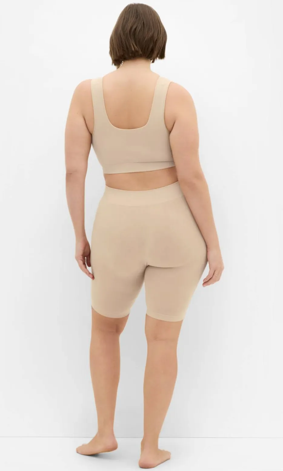 Smooth & Chic Seamless 2 Pack Short - latte