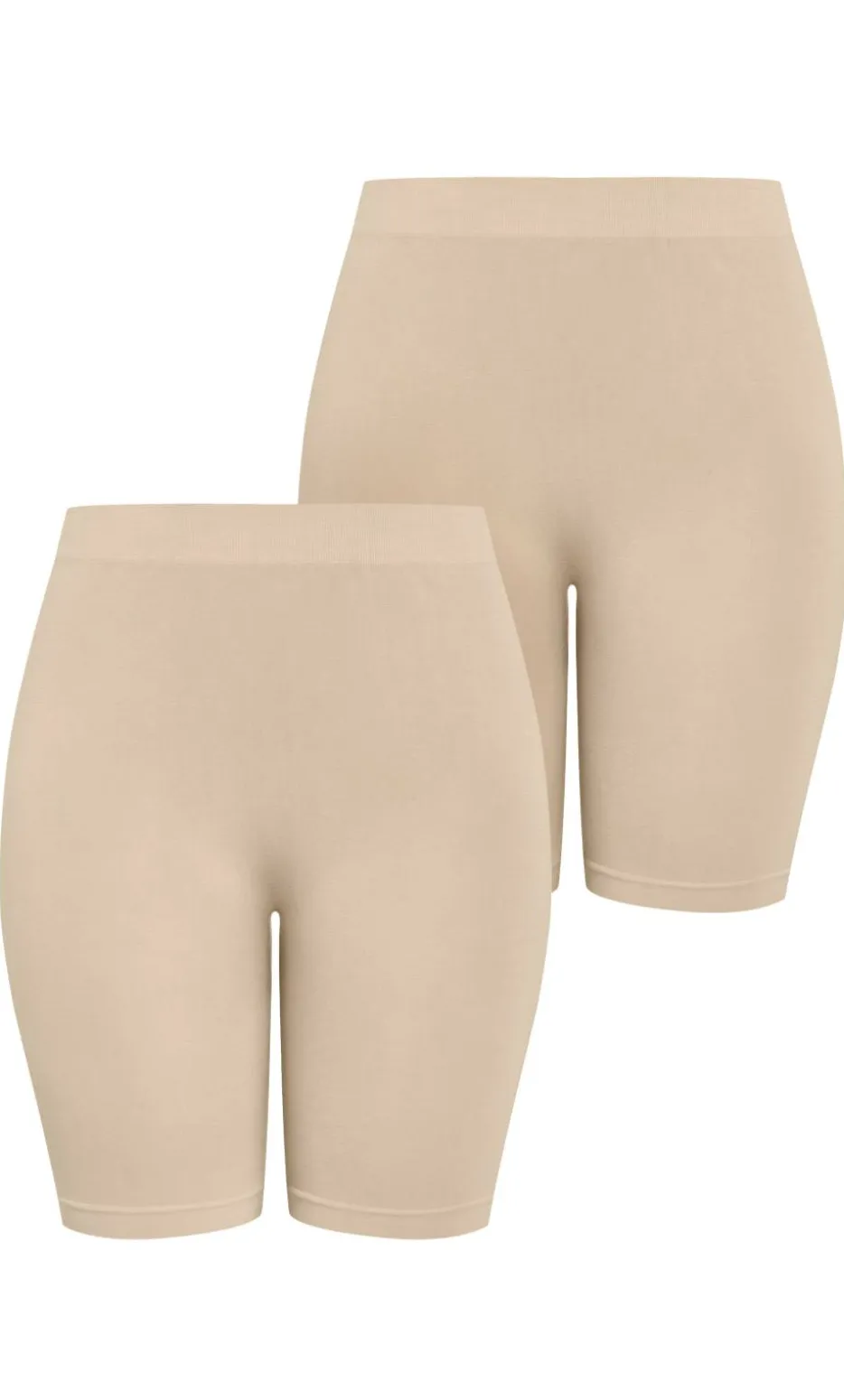 Smooth & Chic Seamless 2 Pack Short - latte