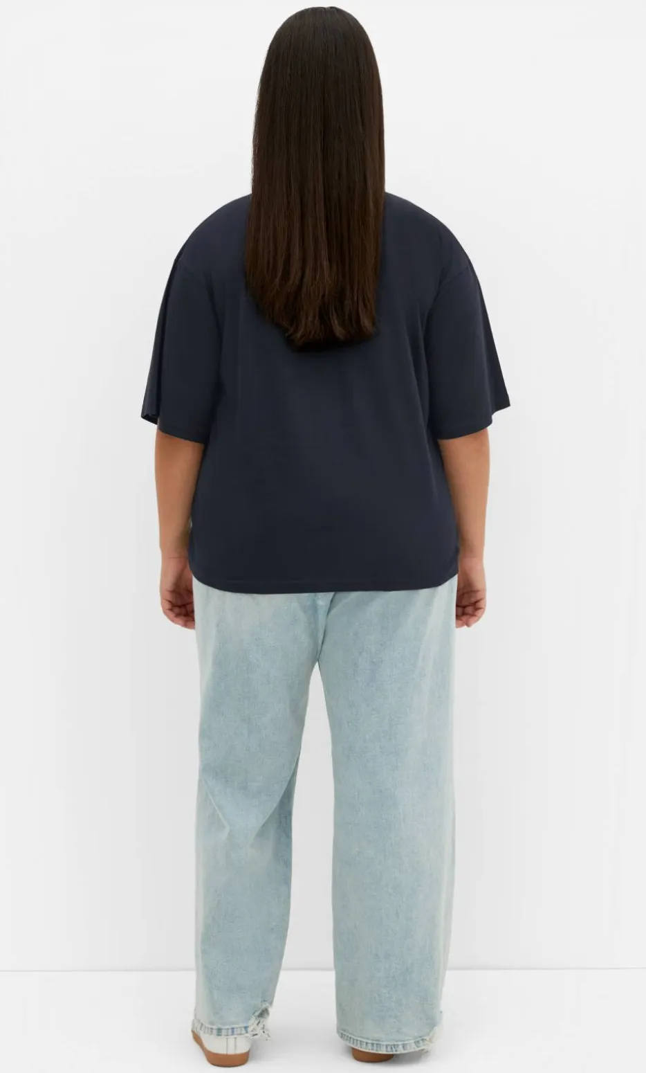 Soho Cotton Tee - navy