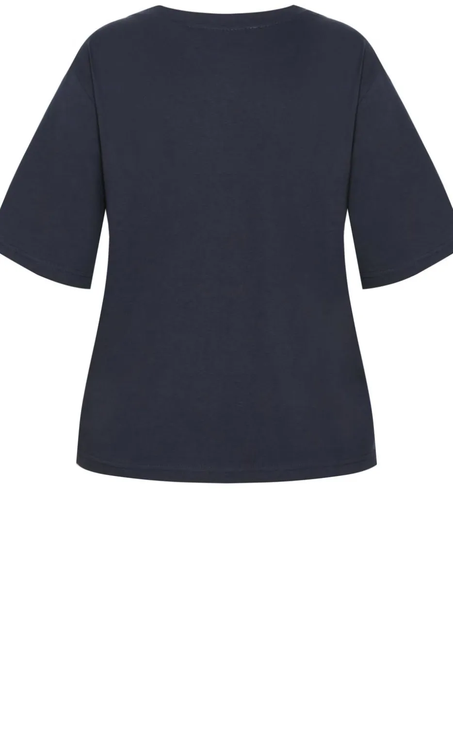 Soho Cotton Tee - navy