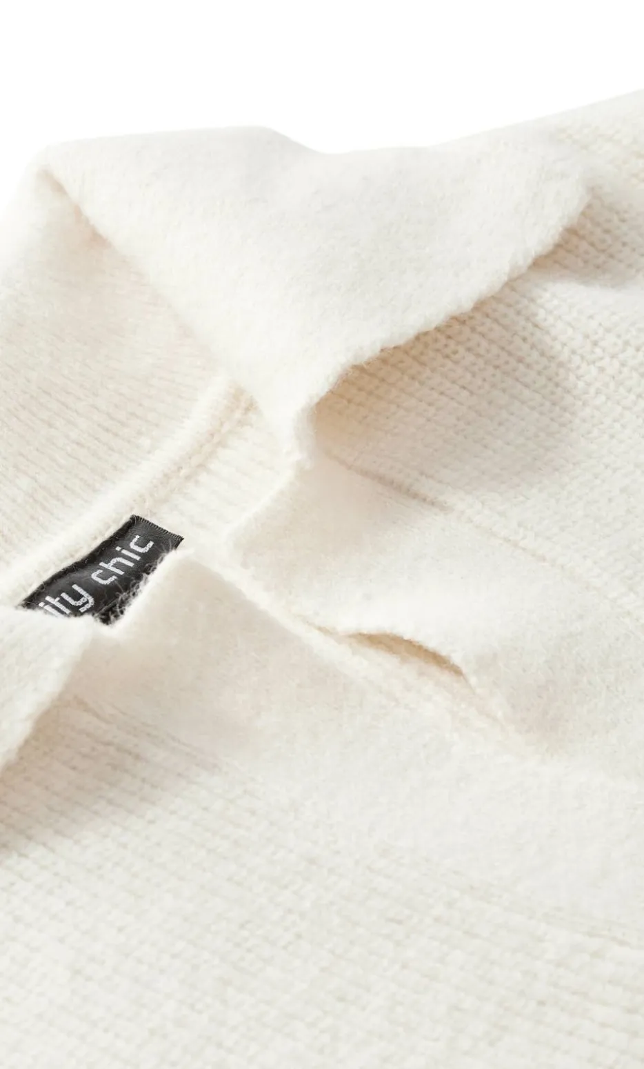 Star Alley Collared Jumper - milk