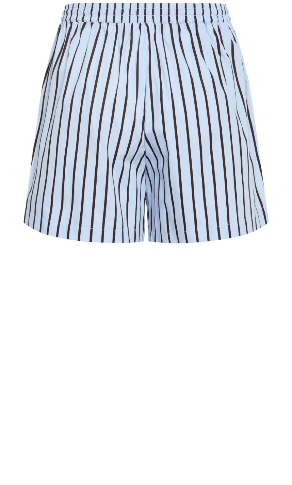 Stassi Stripe Cotton Short - baby blue