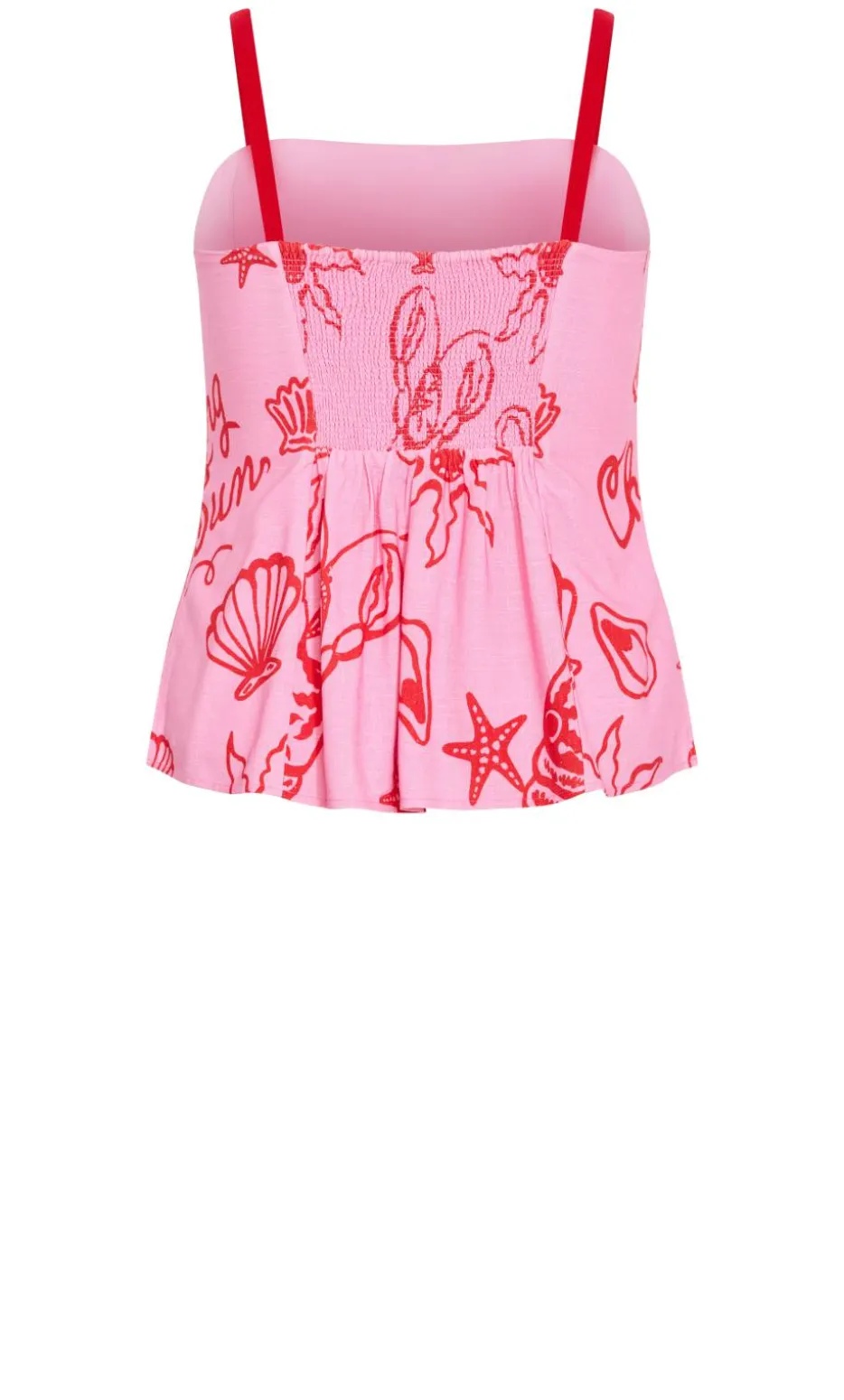 Sun Chaser Print Cami - pink