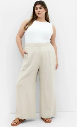Sylvie Linen Pant - neutral