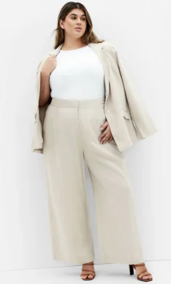 Sylvie Linen Pant - neutral
