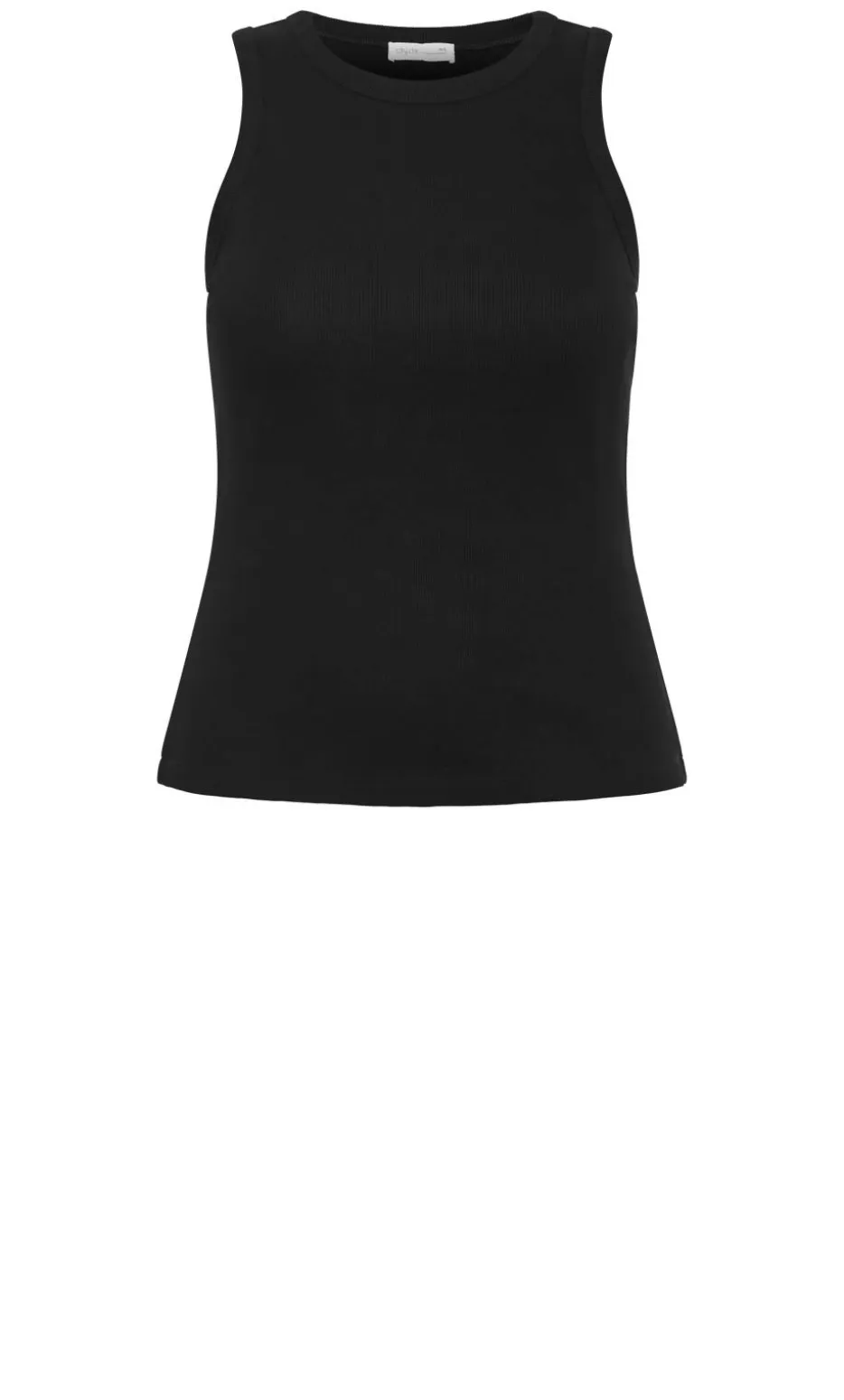 Talia Rib Tank - black