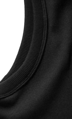Talia Rib Tank - black