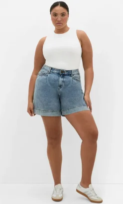 Talia Rib Tank - white