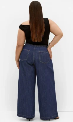 Tilly Cotton Denim Pant - dark wash