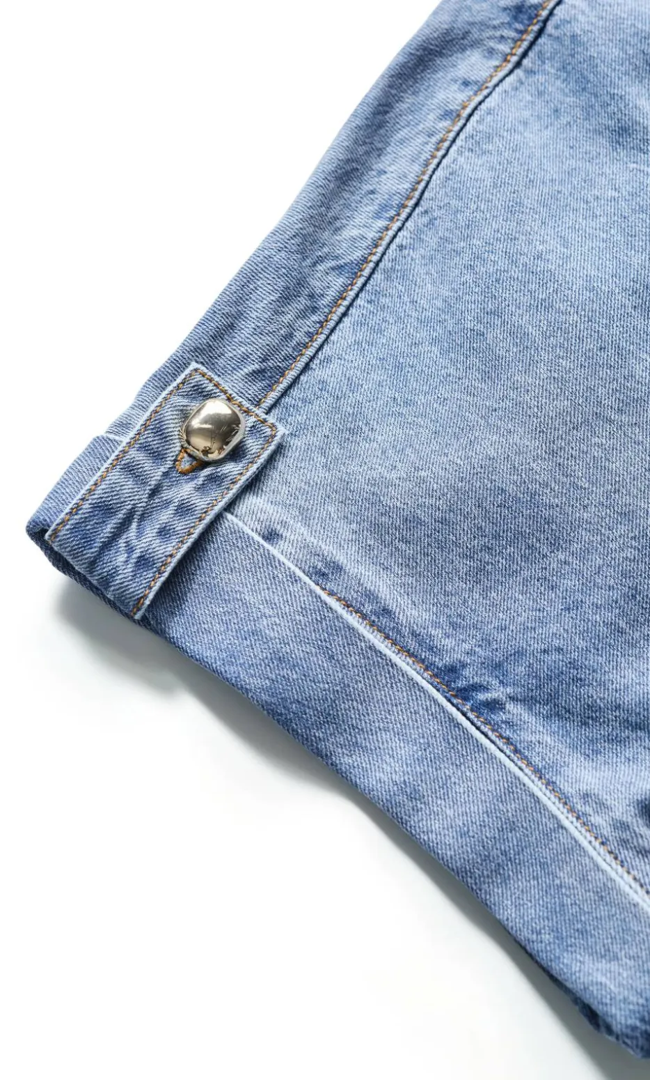 Tilly Cotton Denim Shirt - light wash